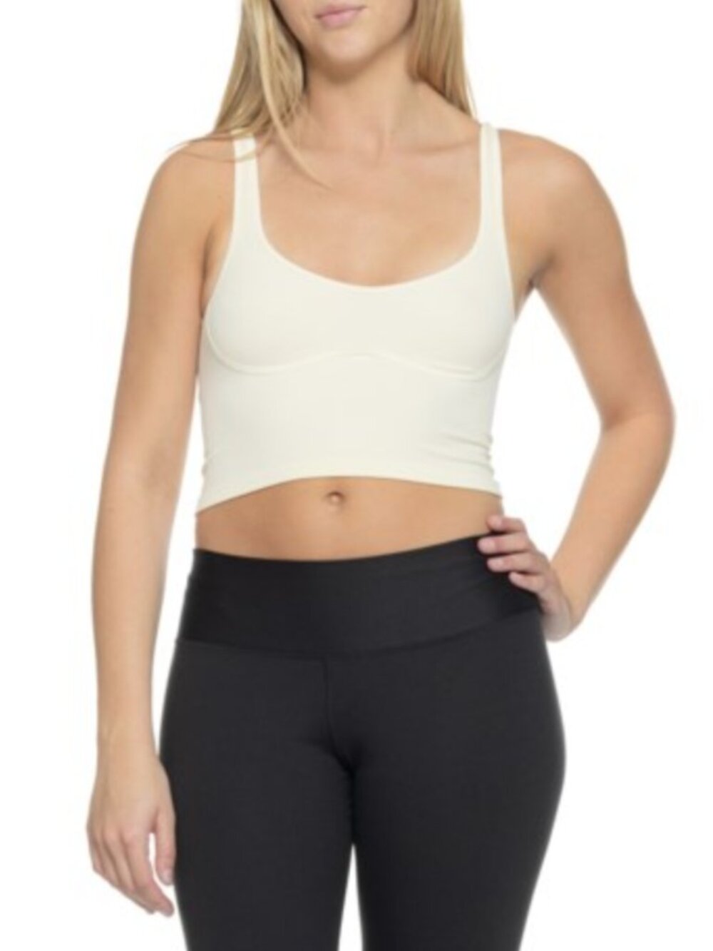 Free People Meg Seamless Cropped Tank Top